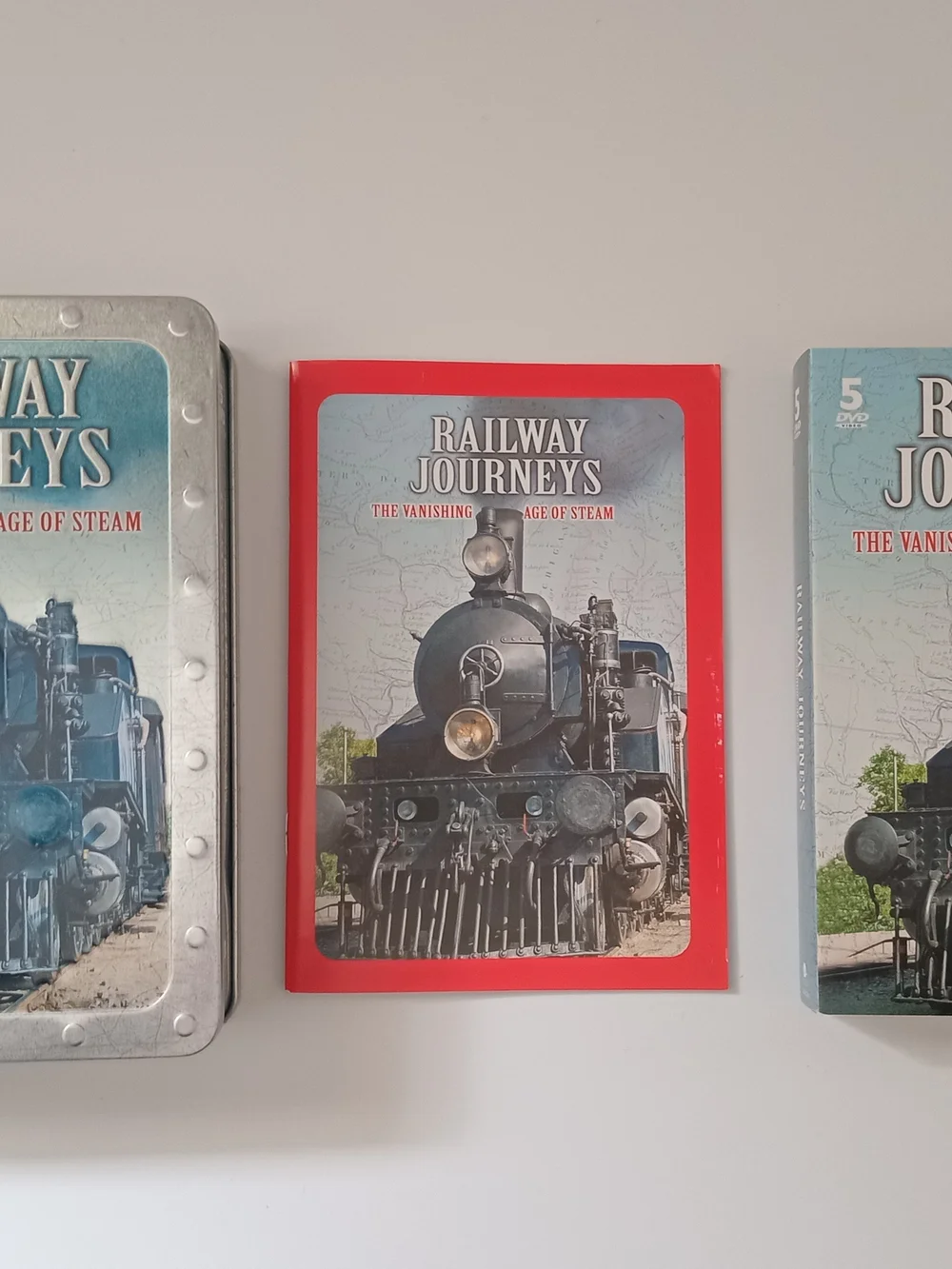 Railway Journeys: The Vanishing Age of Steam 5-DVD Tin Box Set - Picture 2 of 16